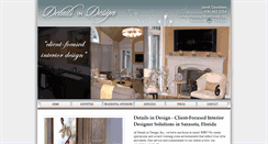 Desktop Screenshot of detailsindesign.com